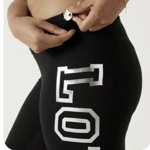 Victoria Secret Pink large XLarge Varsity Short
Sleeved Bling Tee Huge Back VS - Picture 8 of 11